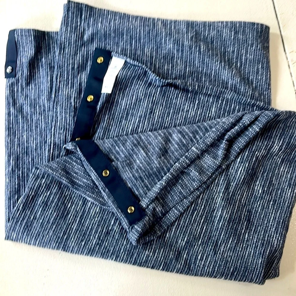 Lululemon Vinyasa Scarf *Rulu Coco Pique True Navy Heathered True Navy